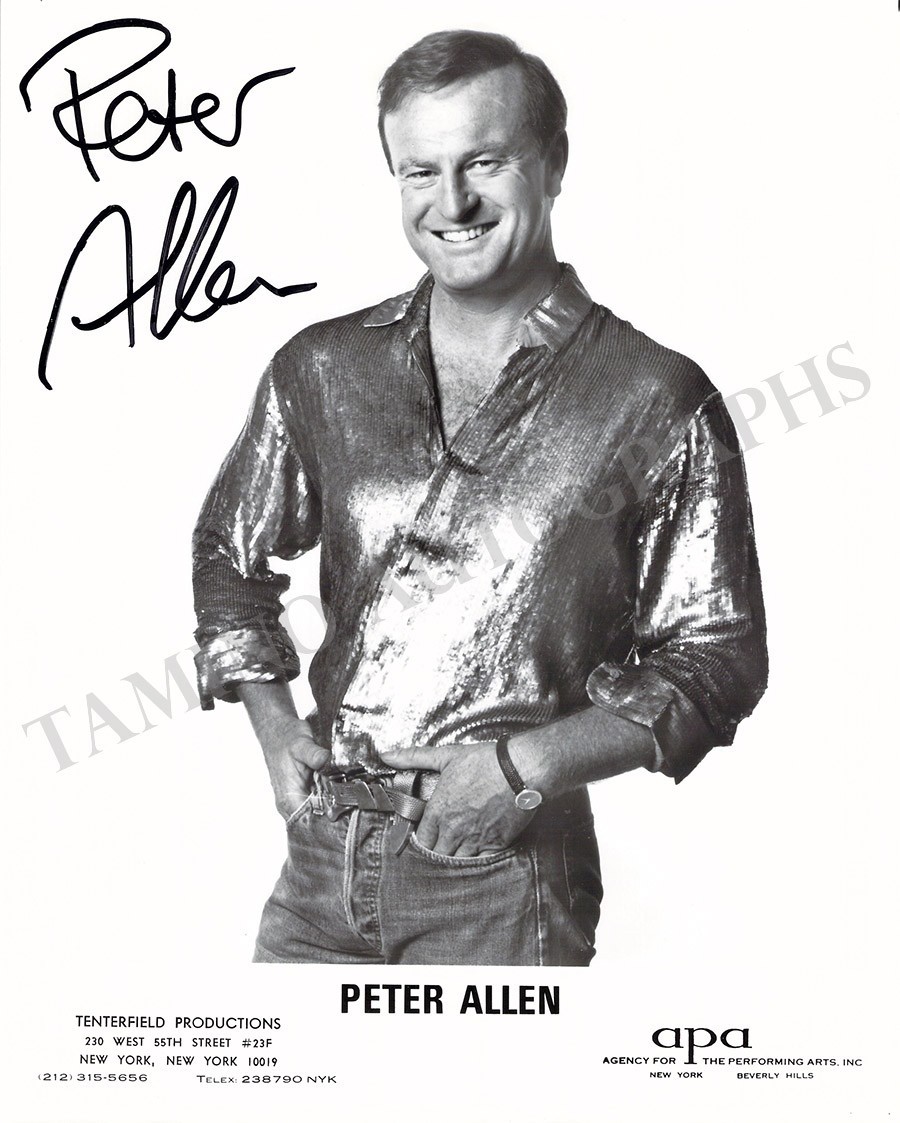 Allen, Peter - Signed Photograph