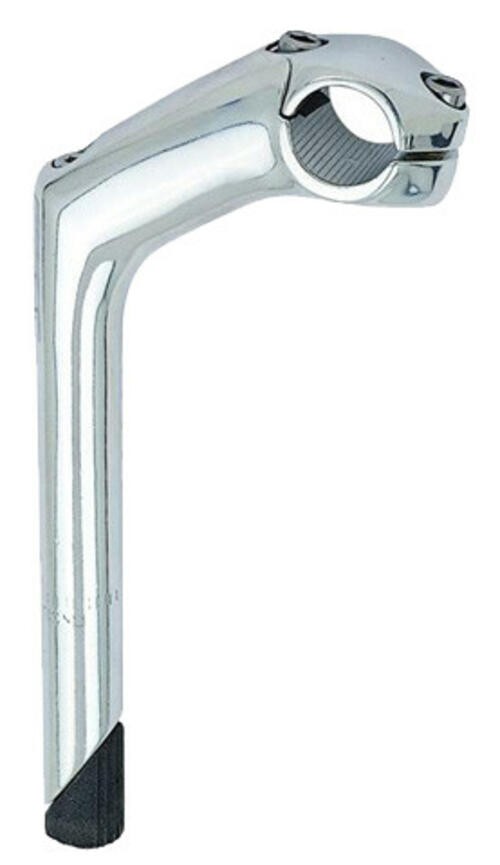 Sunlite Alloy 2-Bolt 1-1/8in. Quill Stem 80mm Silver 25.4mm Clamp 180mm Insert