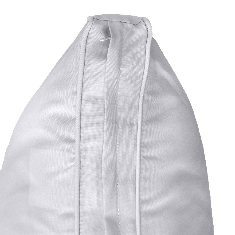 |SLIPCOVER ONLY|S2 Outdoor Bolster Backrest Pillow Covers Same Piped Queen AD105