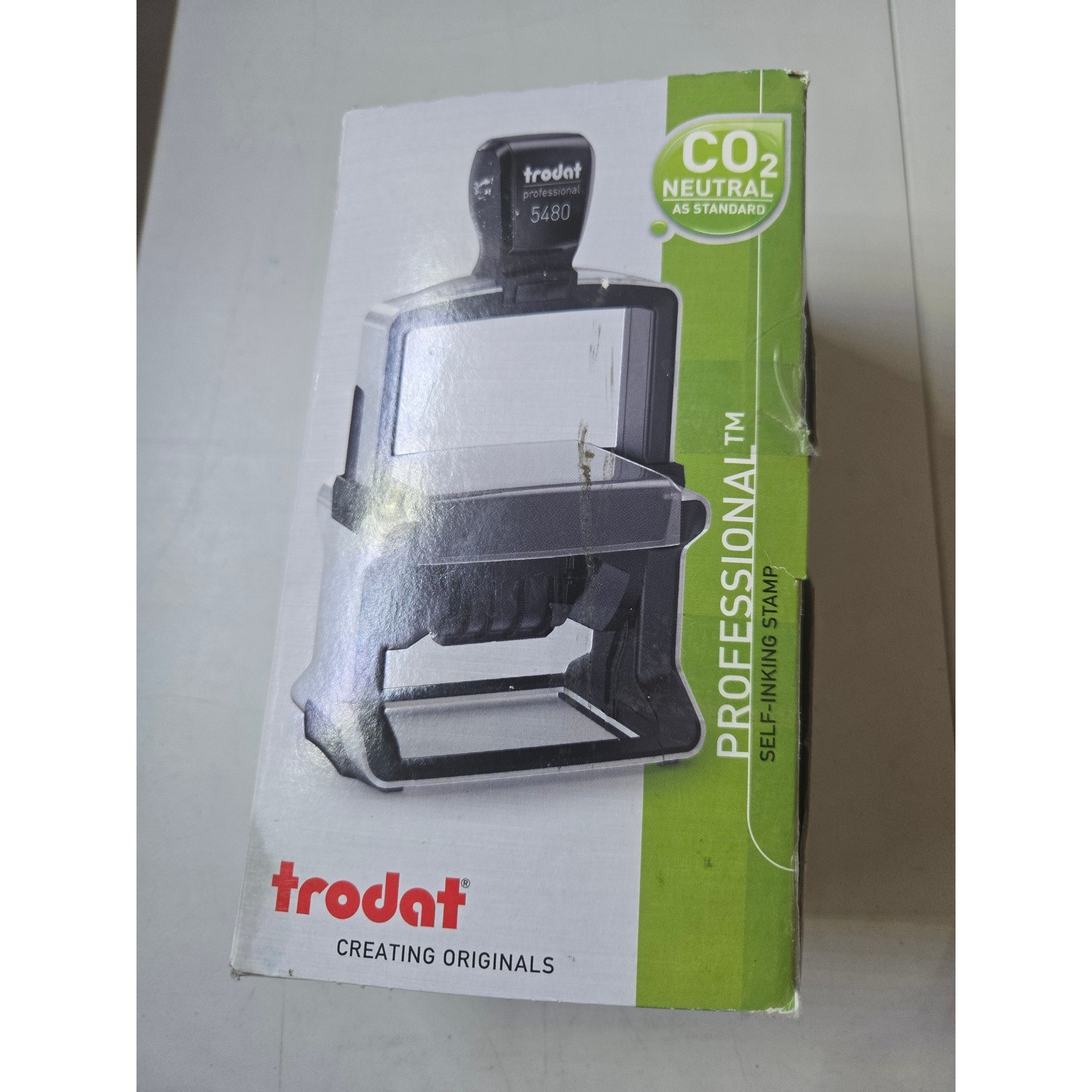 Trodat Professional 5480 Self Inking Stamp CO2 Neutral
