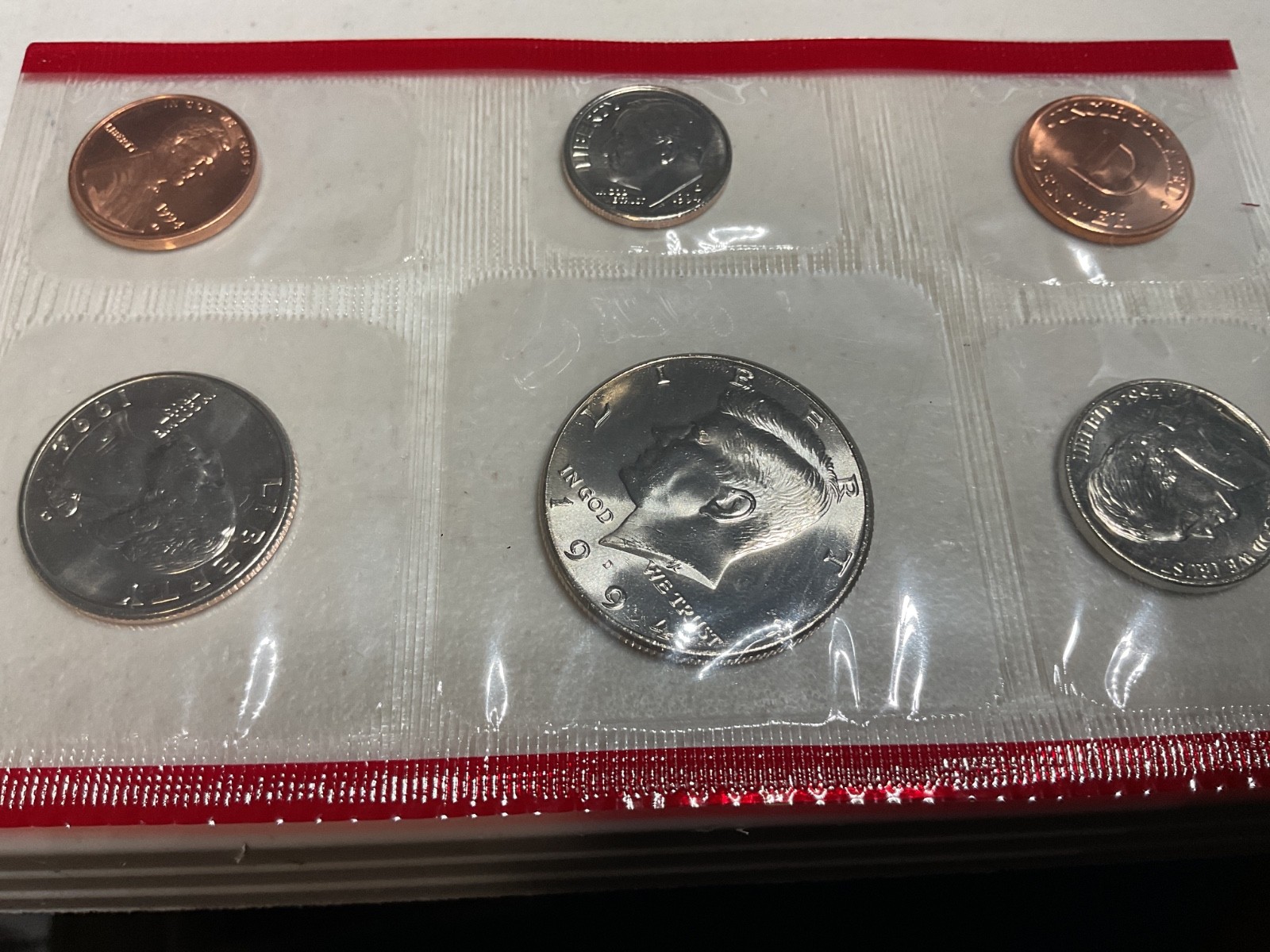 1994 Uncirculated Coin Set U.S OGP & Specifications Chart only 4 sets available