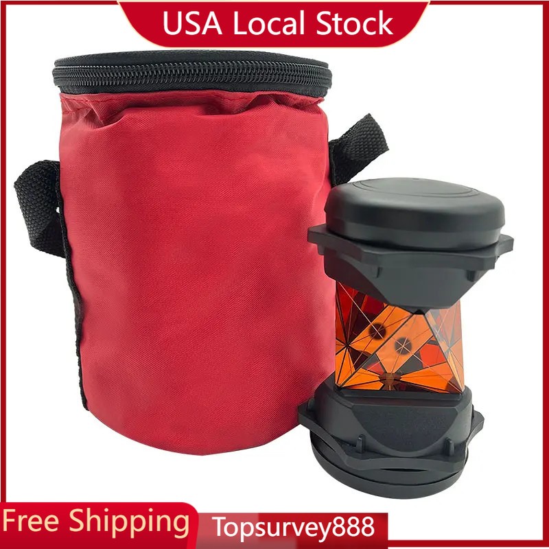 360 Degree Copper Prism 5/8" For Topcon & Sokkia Total Station Replace ATP1
