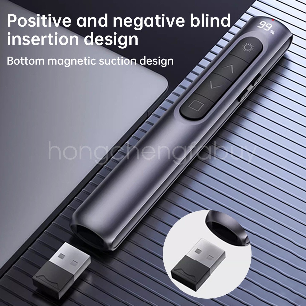 Wireless Presentation Remote Pointer Presenter Clicker Remote USB For PC Laptop