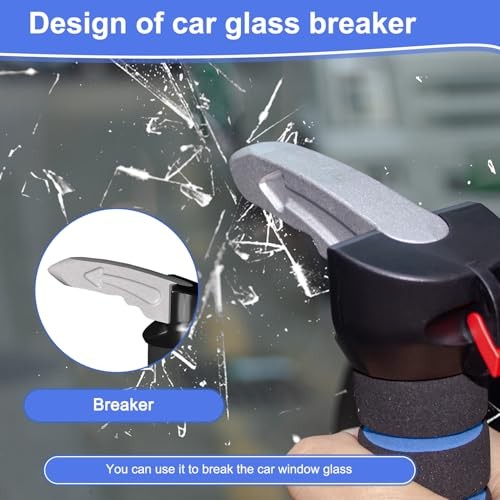 3 in 1 Car Door Handle for Elderly,Car Handle Assist,Support Handle Blue-1 Pack