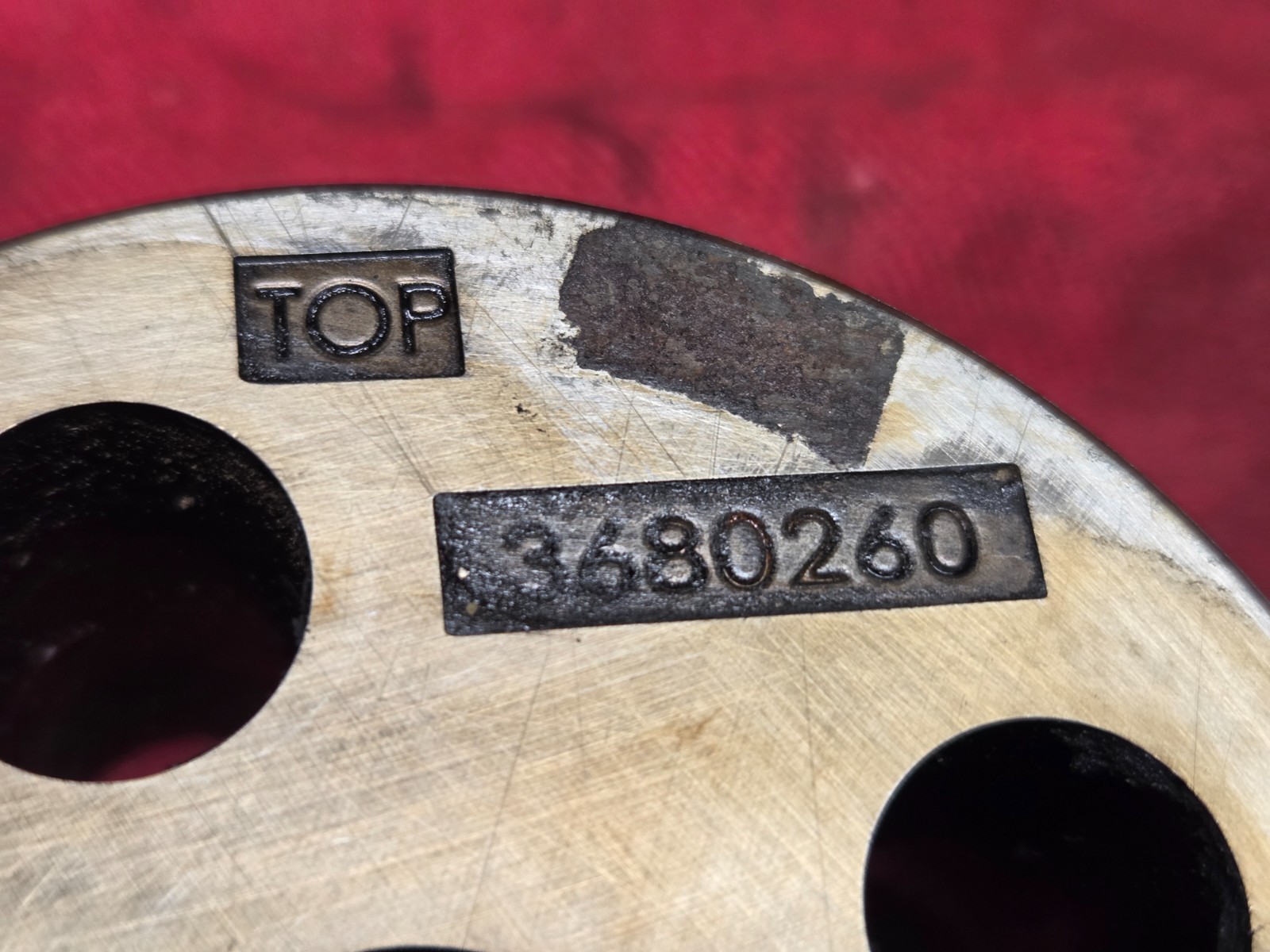 CUMMINS ISX ENGINE IDLER GEAR 3680260