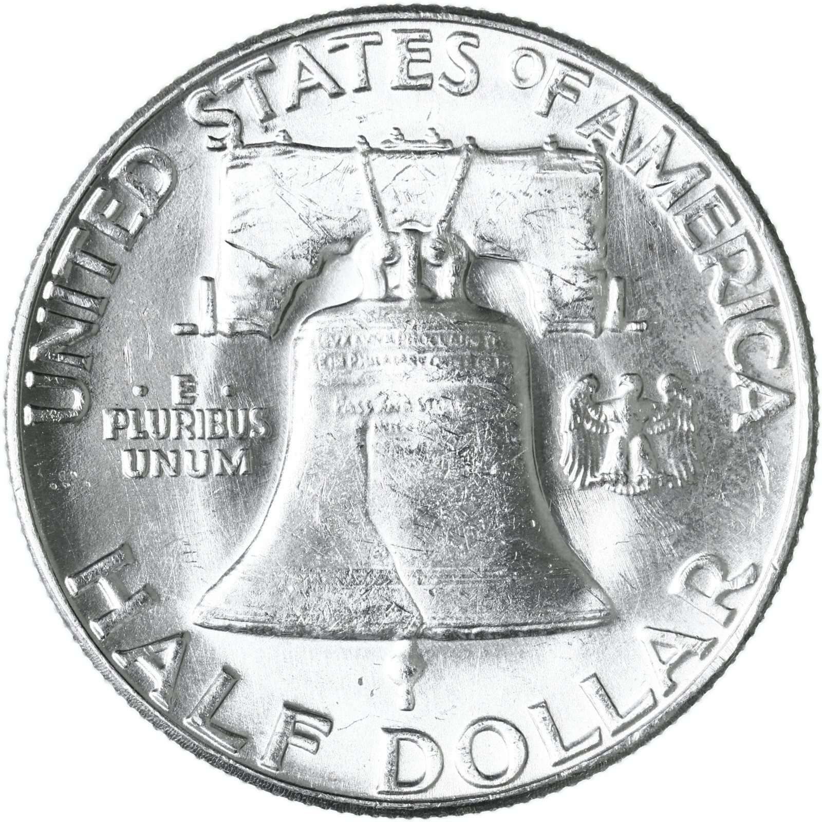 1962 (P) Franklin Half Dollar 90% Silver BU