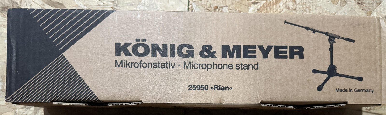 Konig & Meyer Microphone Stand - Model 25950 Extra Low Design #1