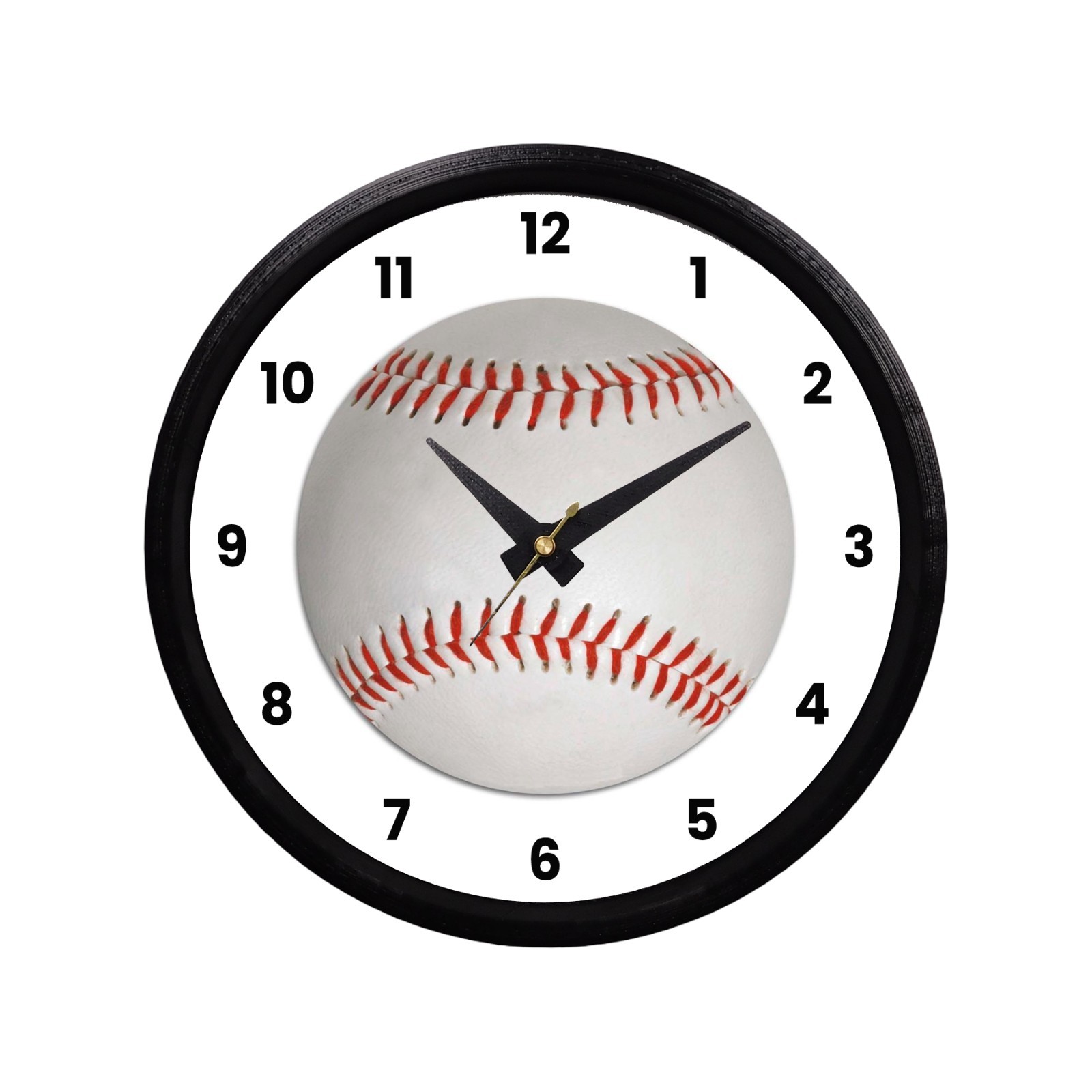 Baseball Player Wall Clock Man Cave or Little League Decor Gift