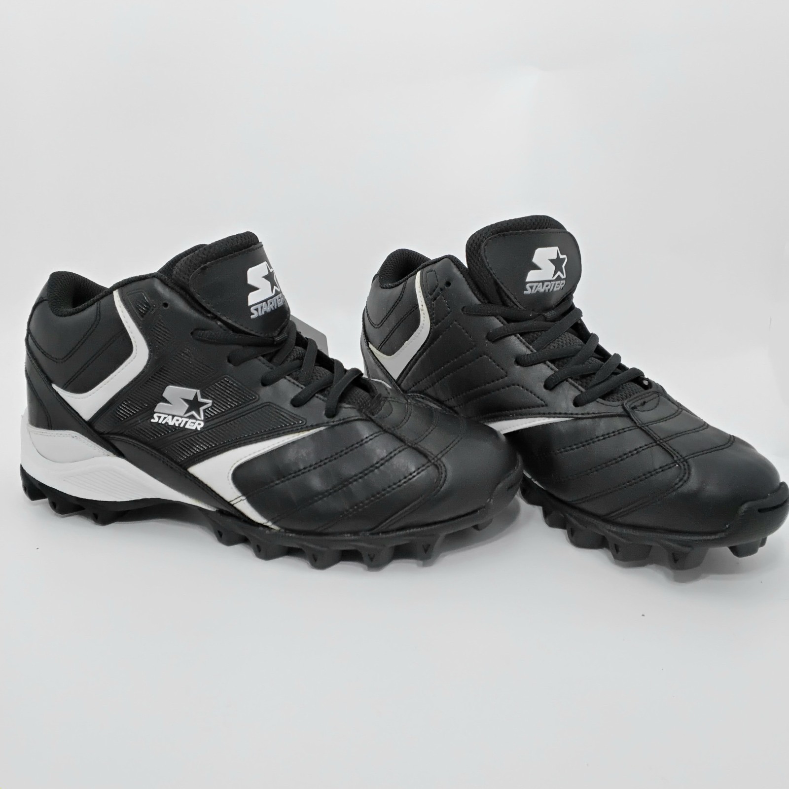 Starter Football Game Day Cleats Black And White Size 10 New With Tags