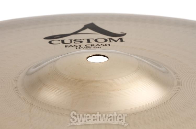 Zildjian 14" A Custom Fast Crash Cymbal