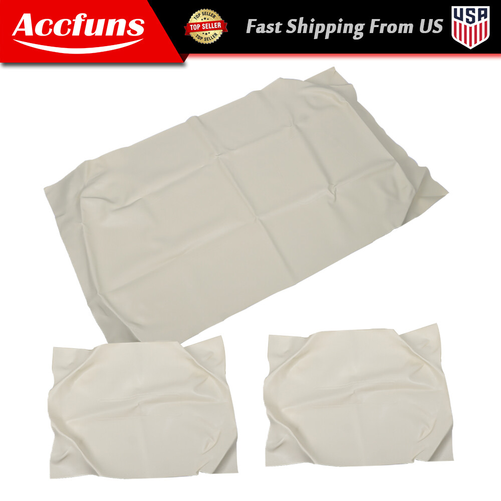 Golf Cart For Club Car DS Creamy White Front Seat Covers 1982-2000.5