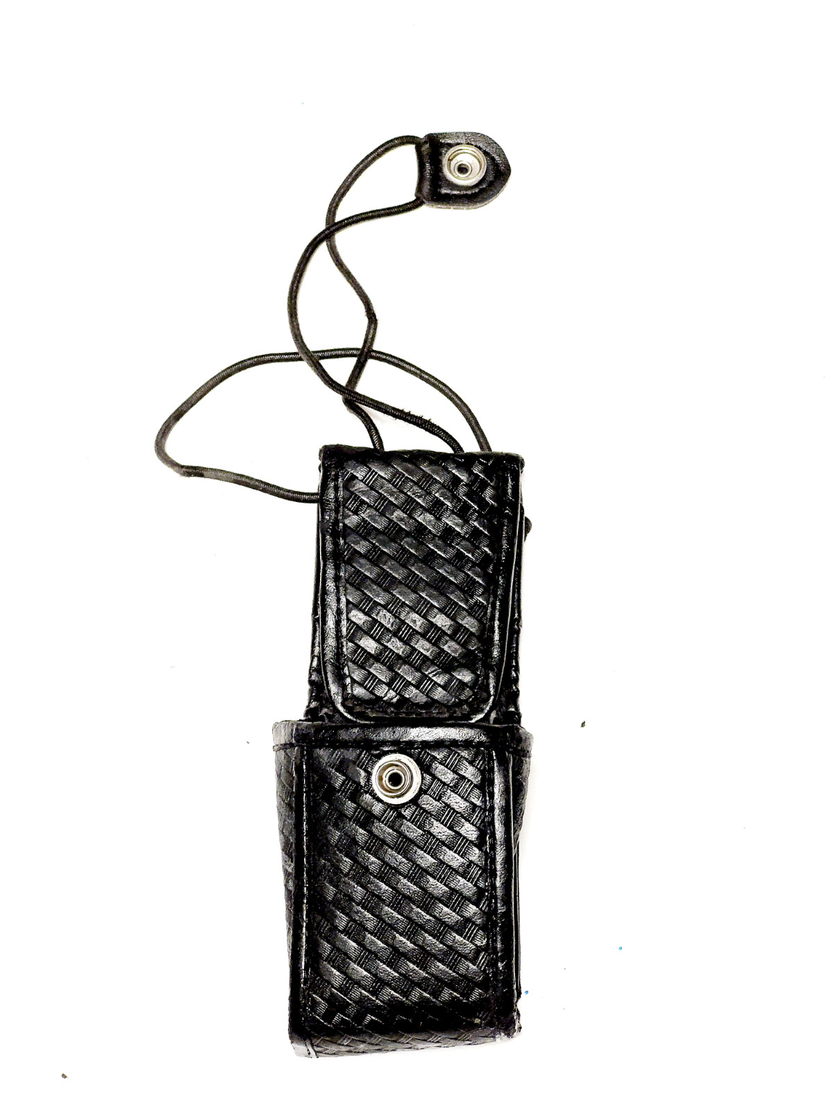 Uncle Mike's 74994 Mirage Basketweave Size 4 Radio Case Pouch Swivel Belt Loop