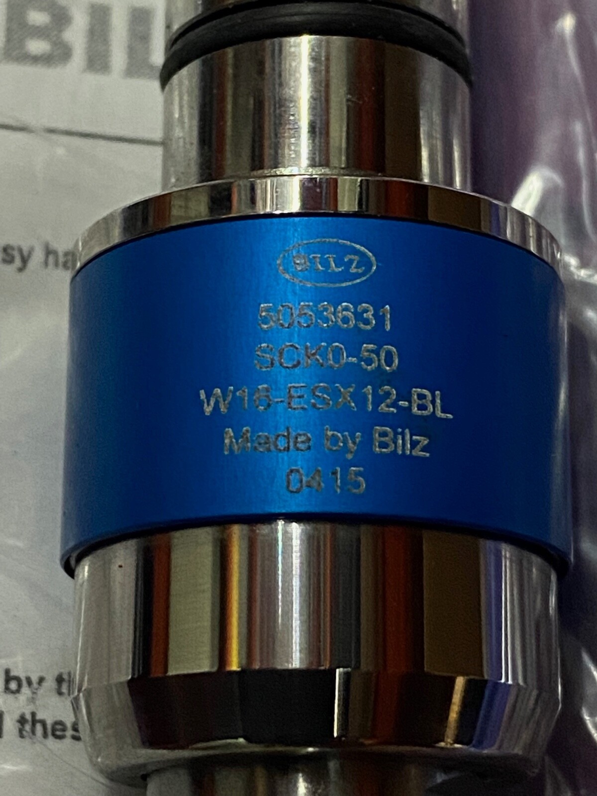 BILZ SCKO-50 W16-ESX12-BL NEW