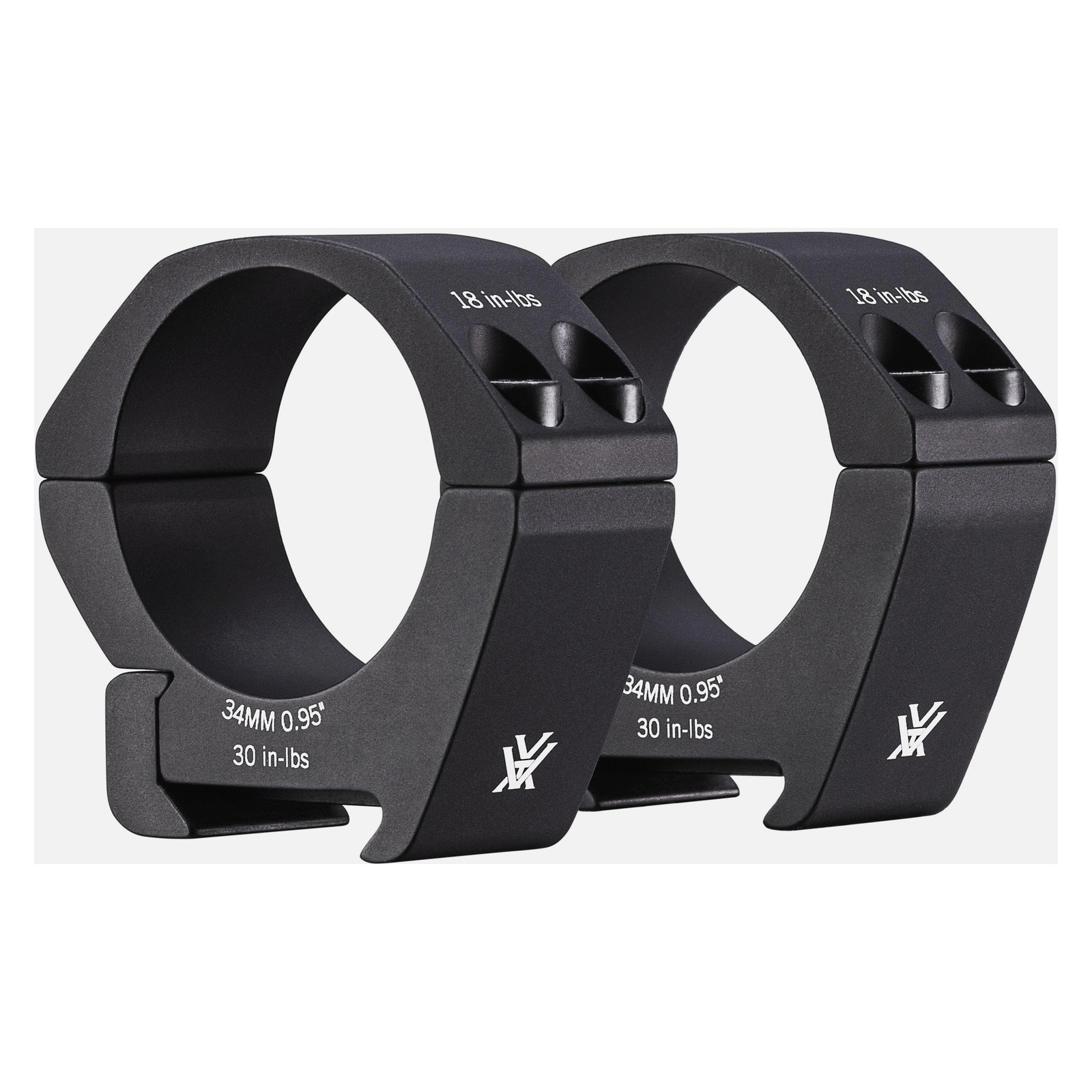 Vortex Optics 34mm Pro Series Low Height Rifle Scope Rings