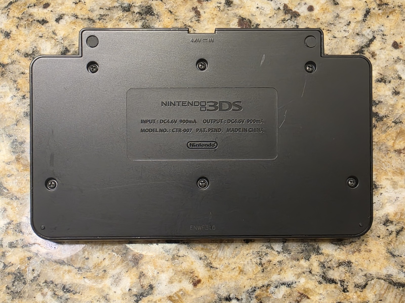 Original Nintendo 3DS Charging Docking Station (CTR-007) Cable Not Included