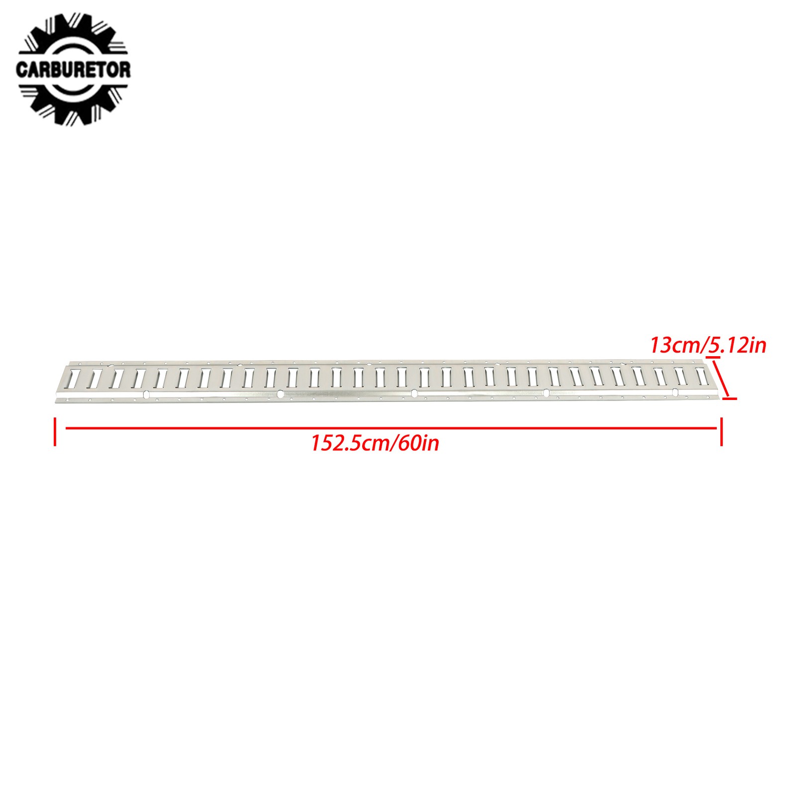 Silver 24 Pack 60" E Track Rail Sections With Mounting Hardware Fit For Trucks