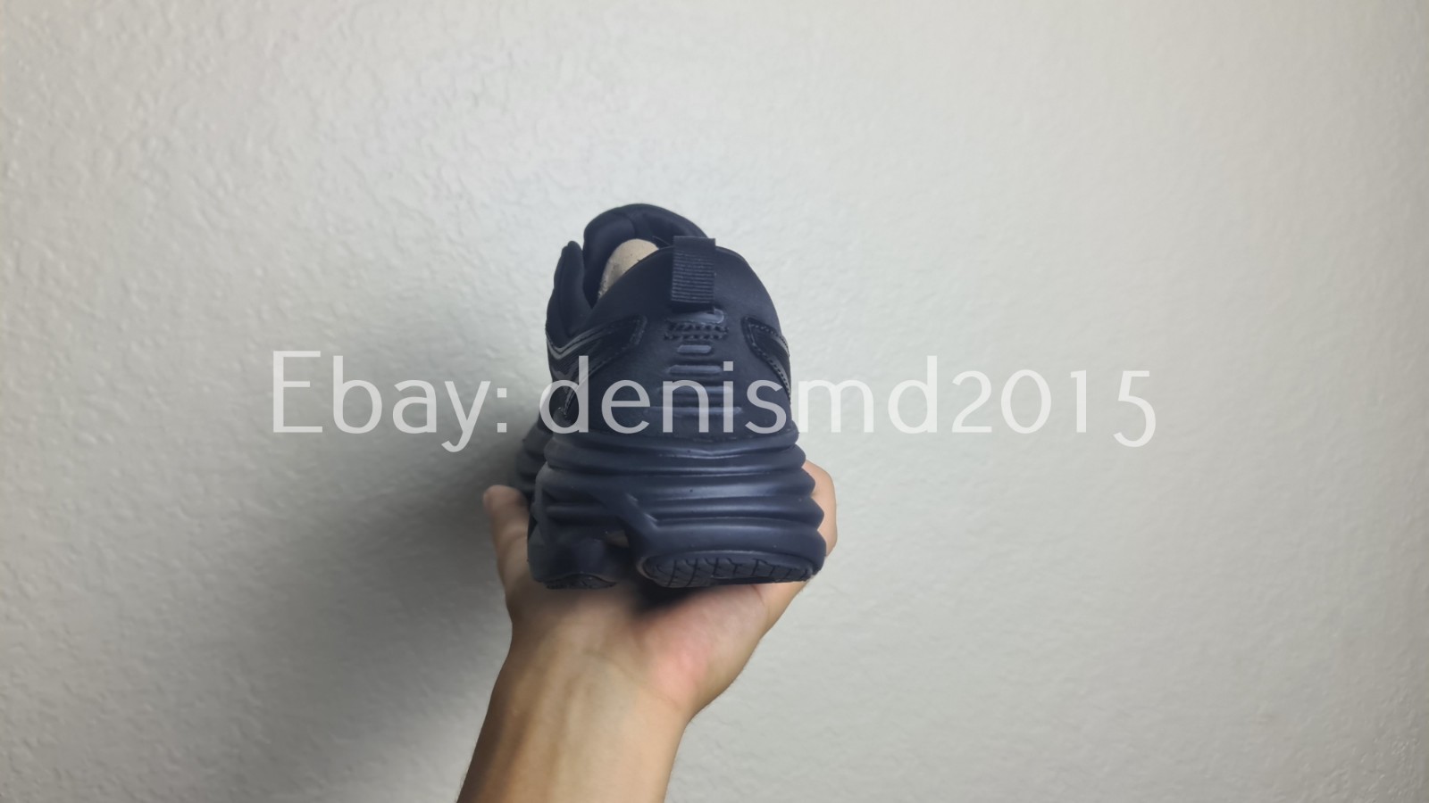 Size 8 US Women Hoka One One Bondi 8 Black 1127953-BBLC