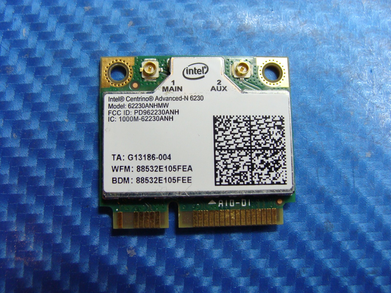 Sager 15.6" P150HM Genuine Laptop WiFi Wireless Card 62230ANHMW G13186-004 GLP*