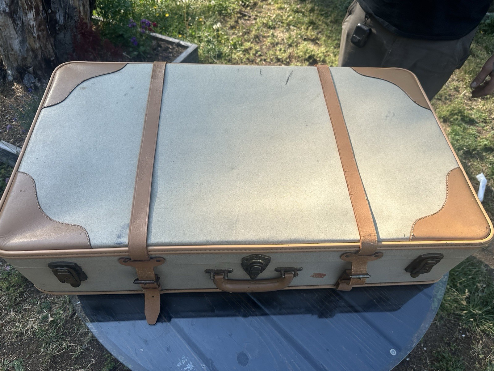 Rare Vintage Mercedes-Benz Hepco Trunk Luggage Suitcase W111 190SL German Sudhau
