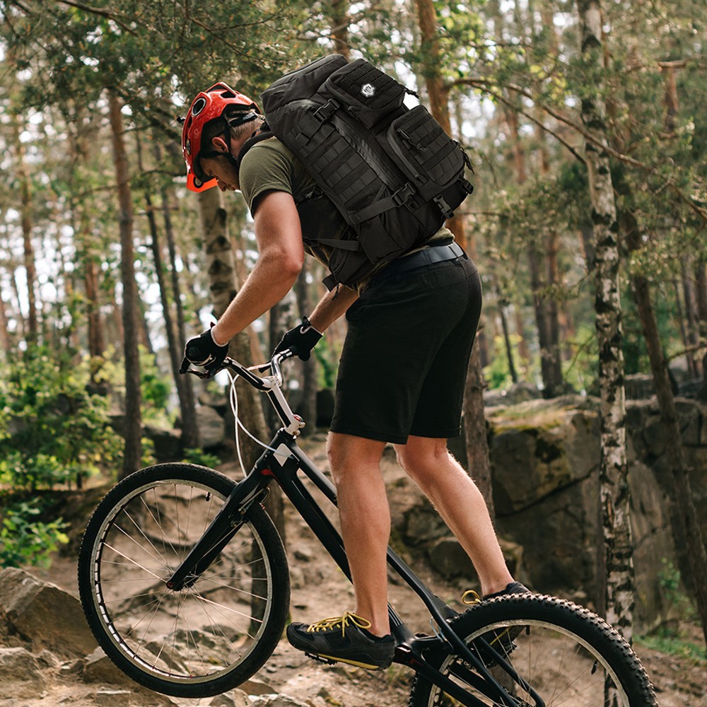 Large Tactical Backpack for Men Military Backpack with Molle for Travel, Work