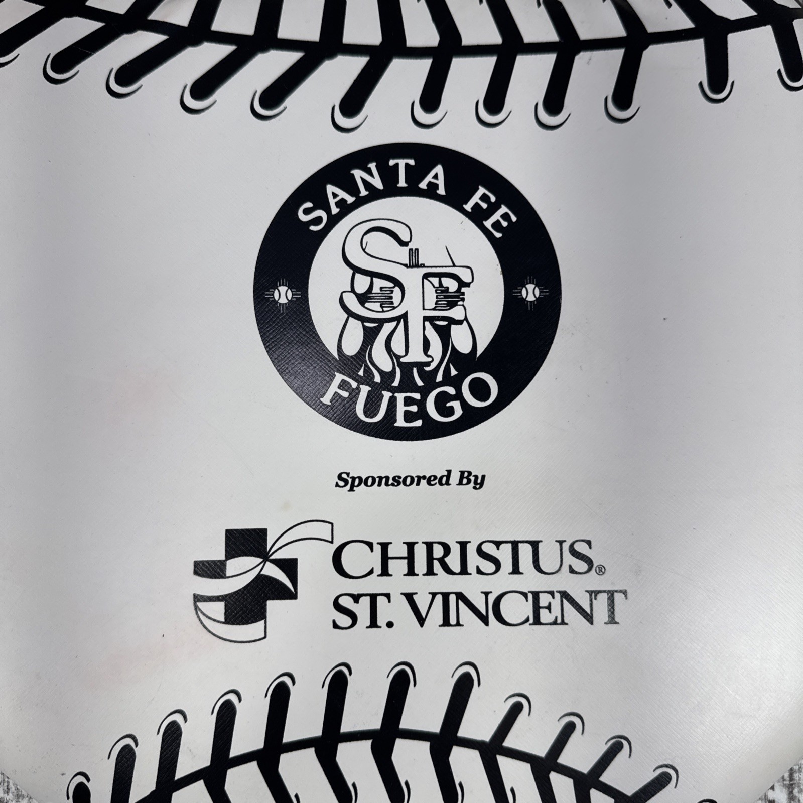 SANTA FE FUEGO Pecos League Baseball Seat Cushion, Christus St Francis ￼