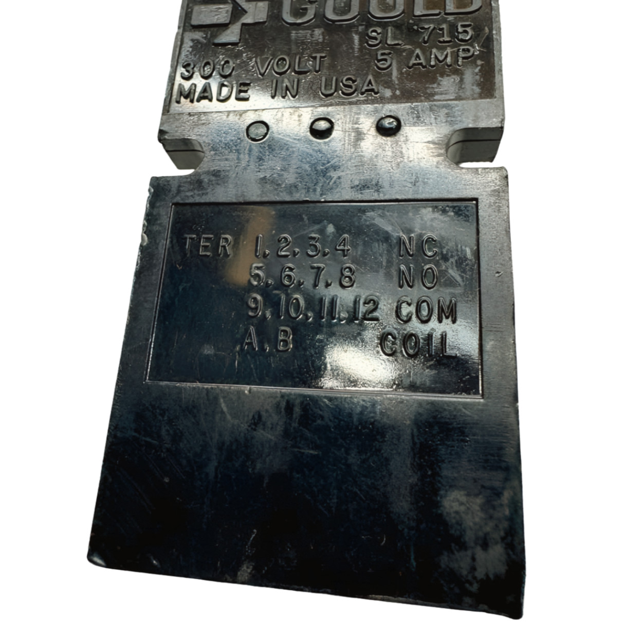 Gould SL715 Relay Socket Base, 5A, 300V **Free Shipping**