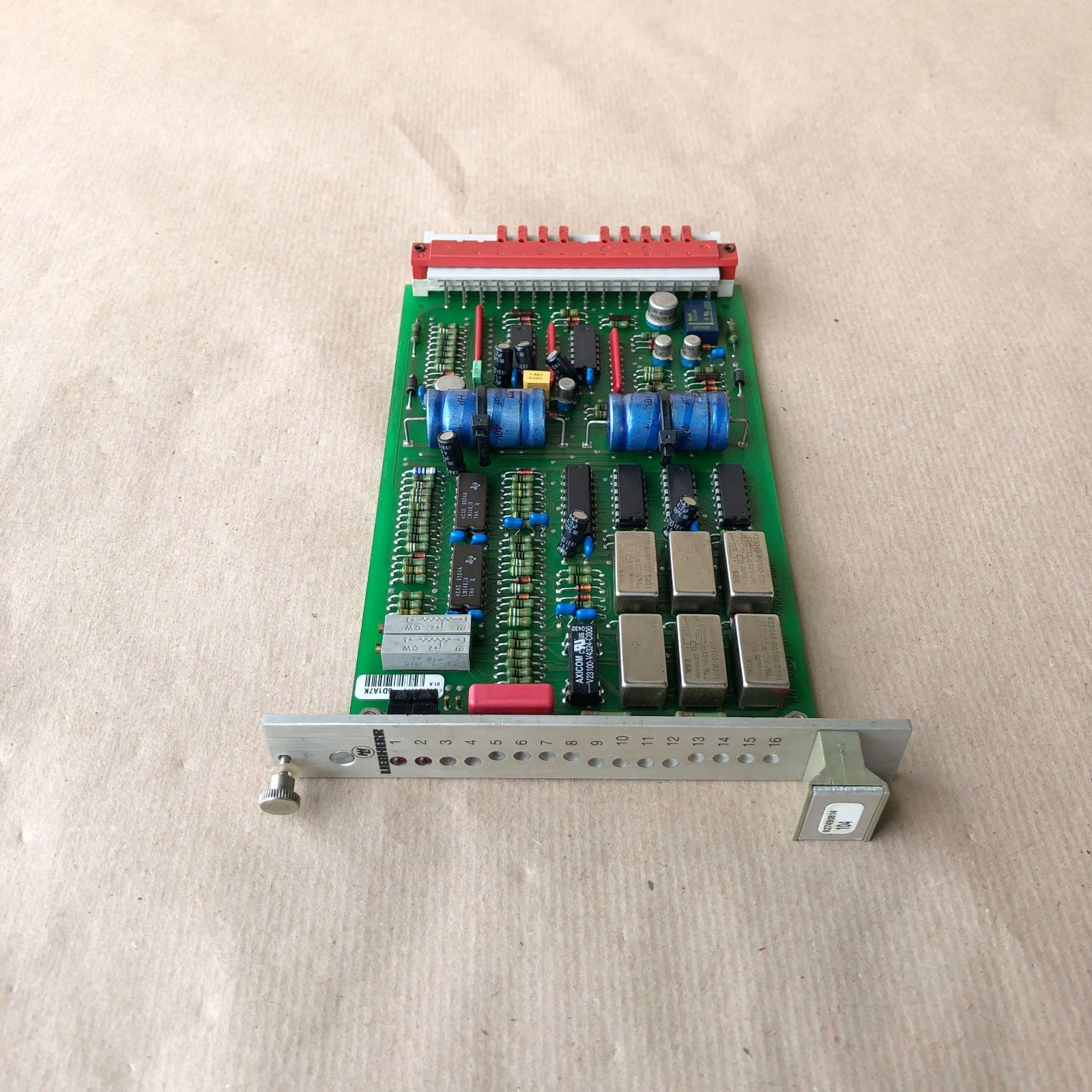 LIEBHERR 918194414 PRESSURE VALUE MEMORY CARD