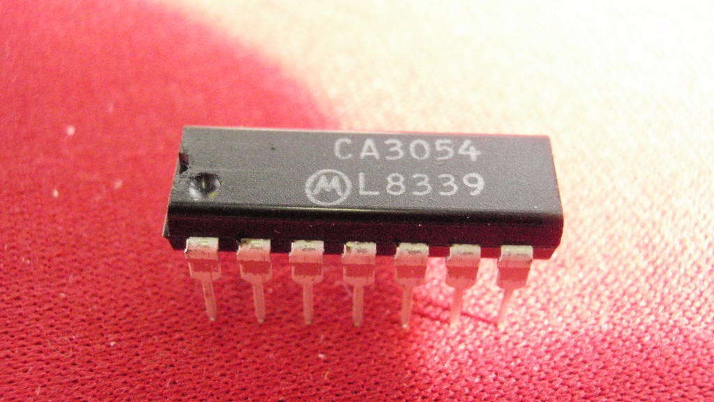 2x IC MODULE CA3054 No China Copies, Only Excellent Brand Goods 21387-35/86