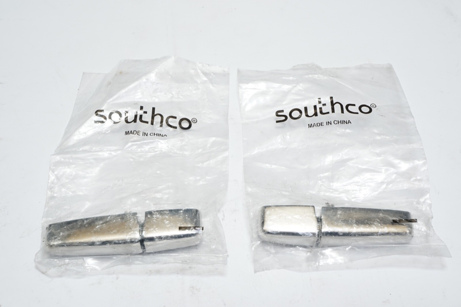 Lot of 2 Southco Lift-Off Hinge In-line Knuckle Style, Stainless Steel, Polished