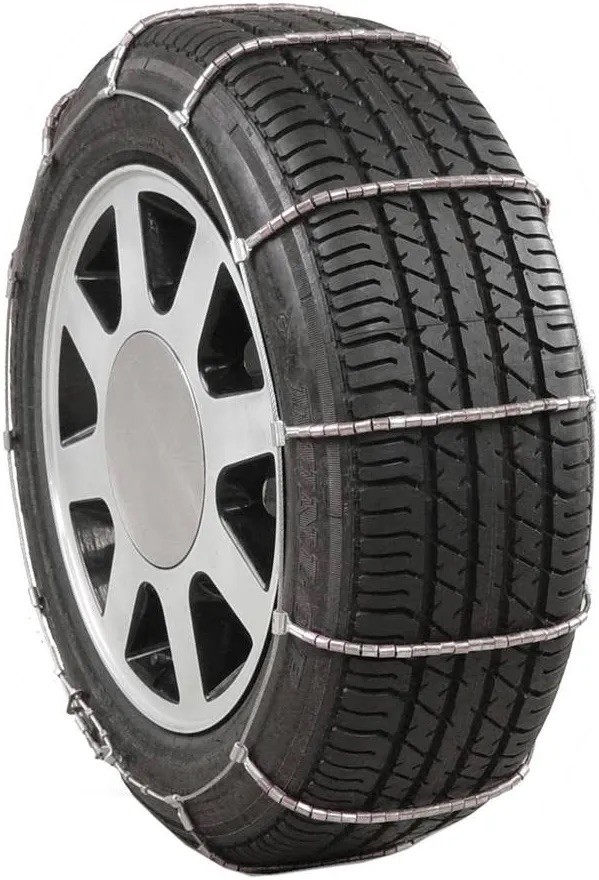 2029 Titan Chain Snow Tire Chains - Cable Rollers- 15" - 20" Tires - 2 Pairs