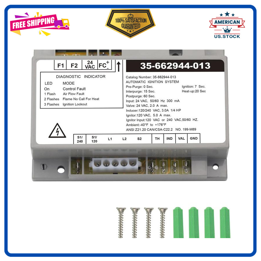 Electrical Systems Igniter Control Module Replacement 42001-0052S for Pentair...