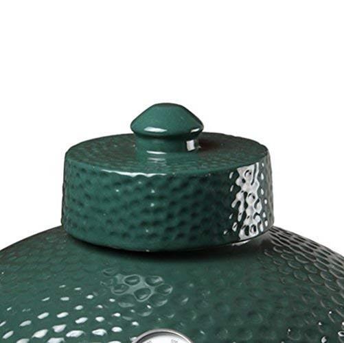 Dracarys Grill Chimney Top Vent Cap Ceramic Damper Top Big Green Color Egg