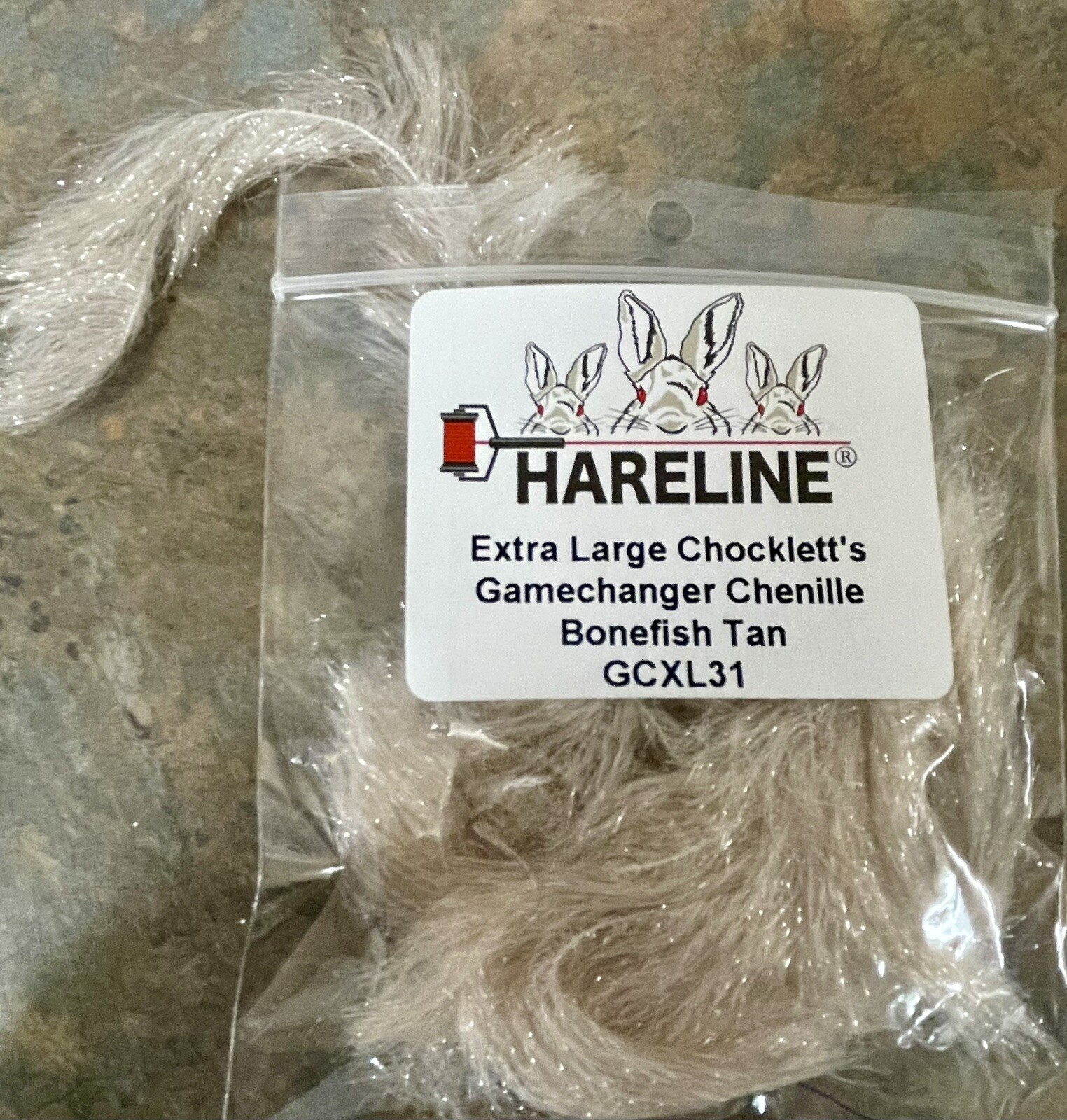 EXTRA LARGE CHOCKLETT'S GAME CHANGER CHENILLE. FLY TYING GAMECHANGERS. 10 COLORS