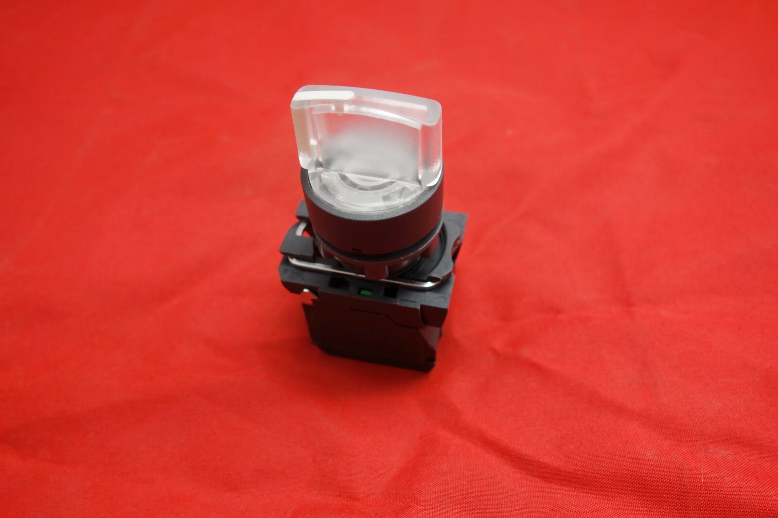 22mm ILLUMINATED Selector switch 2 Position Fits White XB5AK121M5 220V Maintain