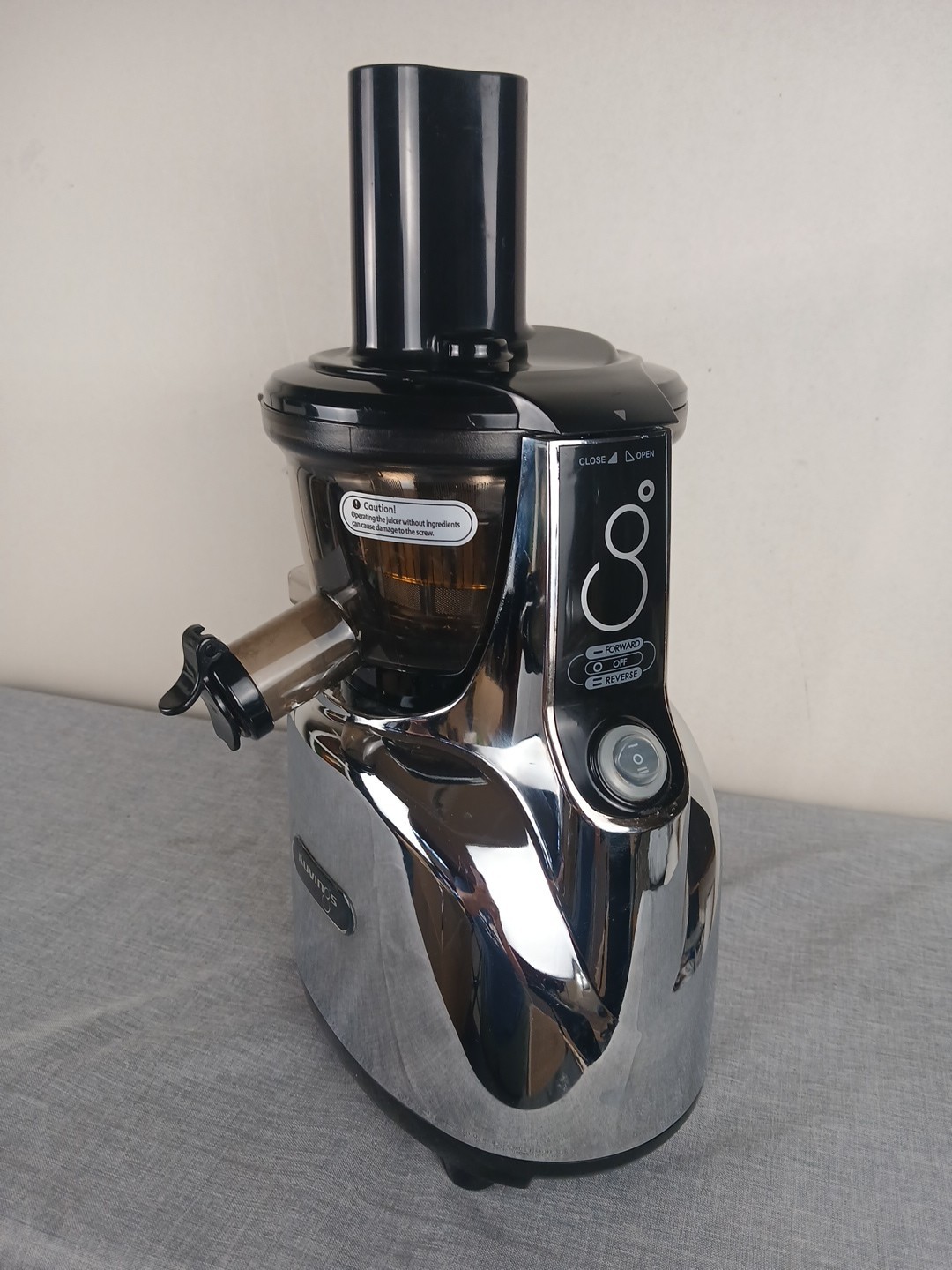 KUVINGS SILENT SLOW JUICER SC SERIES - MODEL ULD-112YB CHROME TESTED