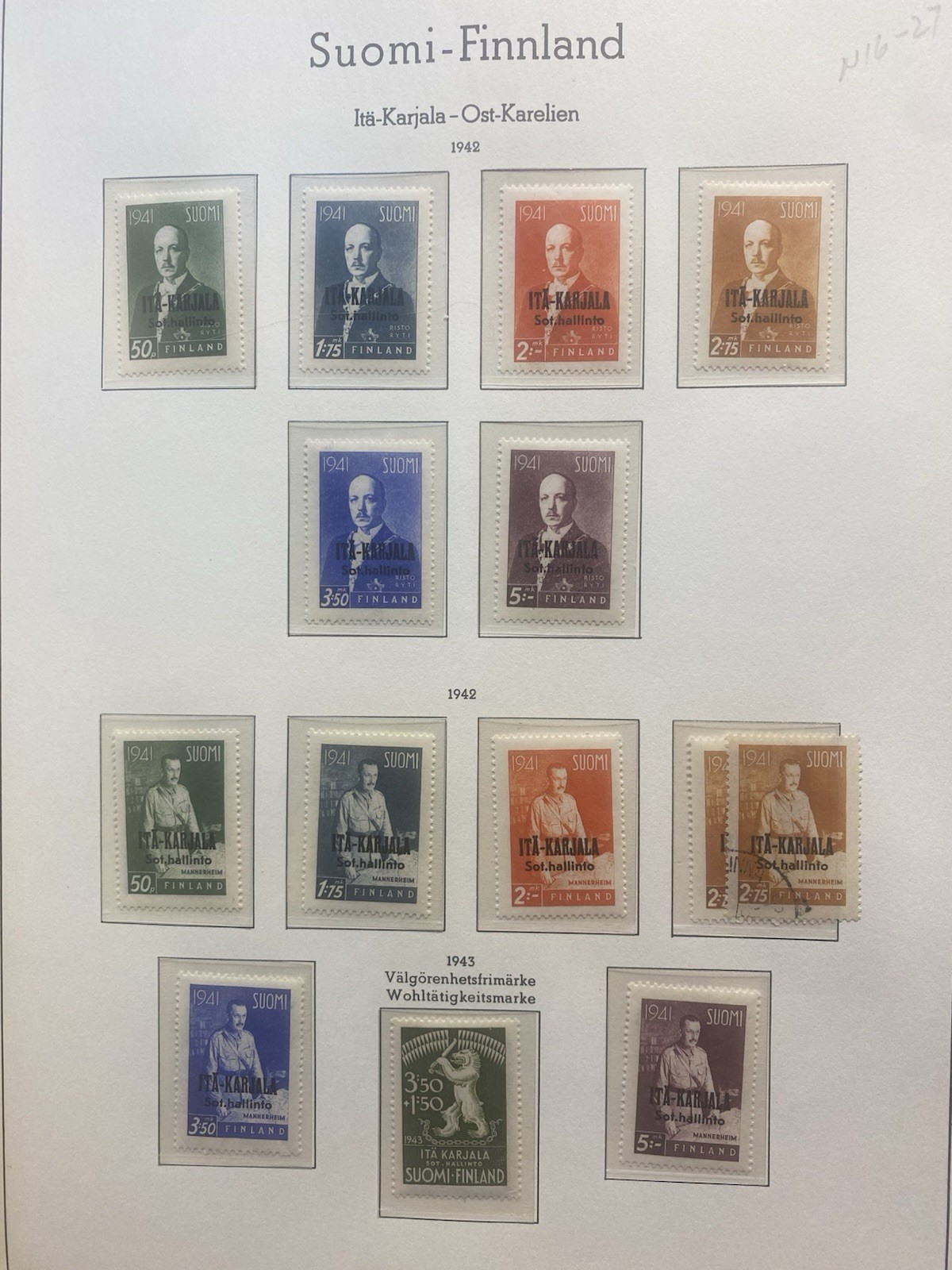 Finland 1856-1986 Stamp Collection in Lighthouse album(See Pics On Description)