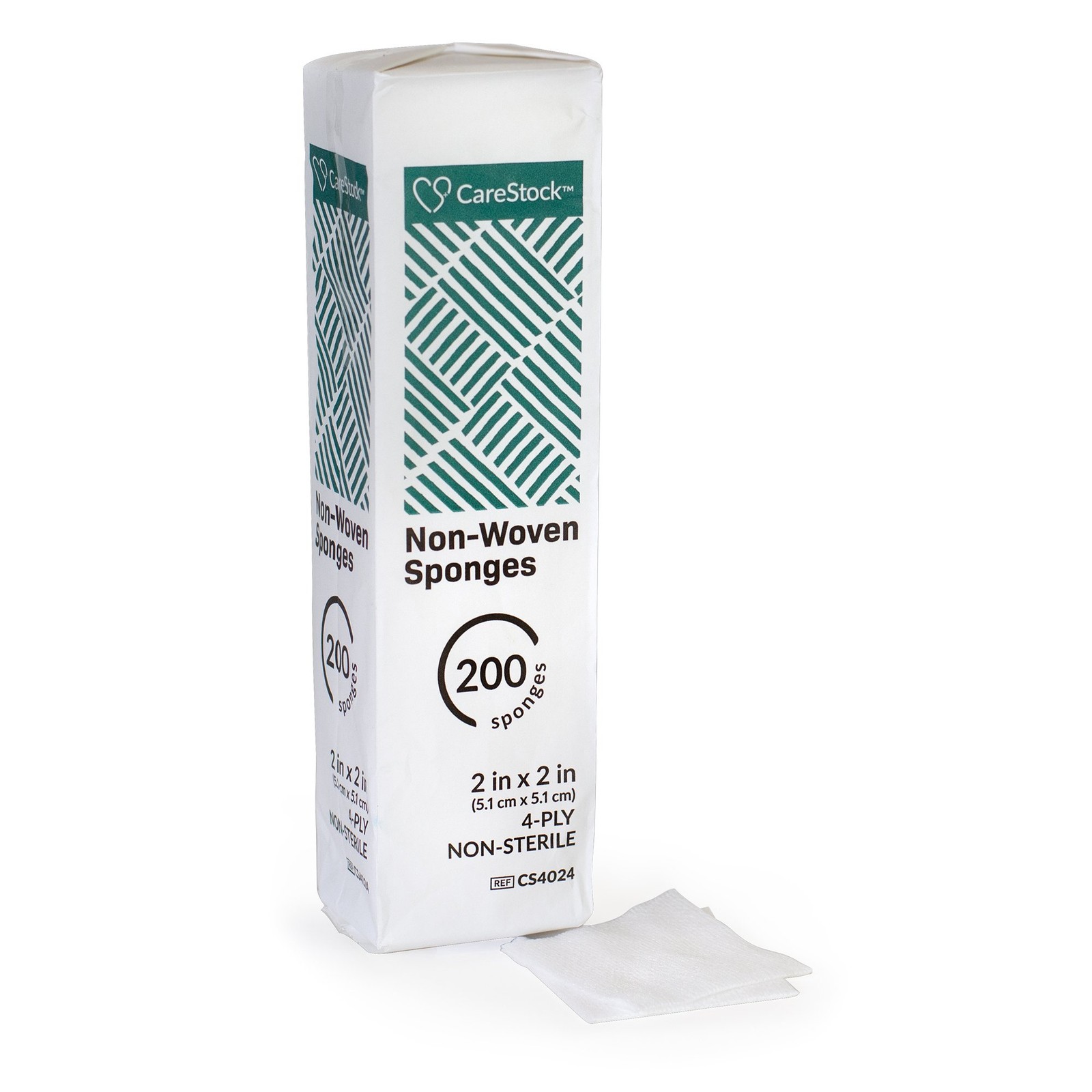 CareStock 4-Ply Gauze Sponge NonSterile 2 x 2" 1 Pack(s) 200  per Pack