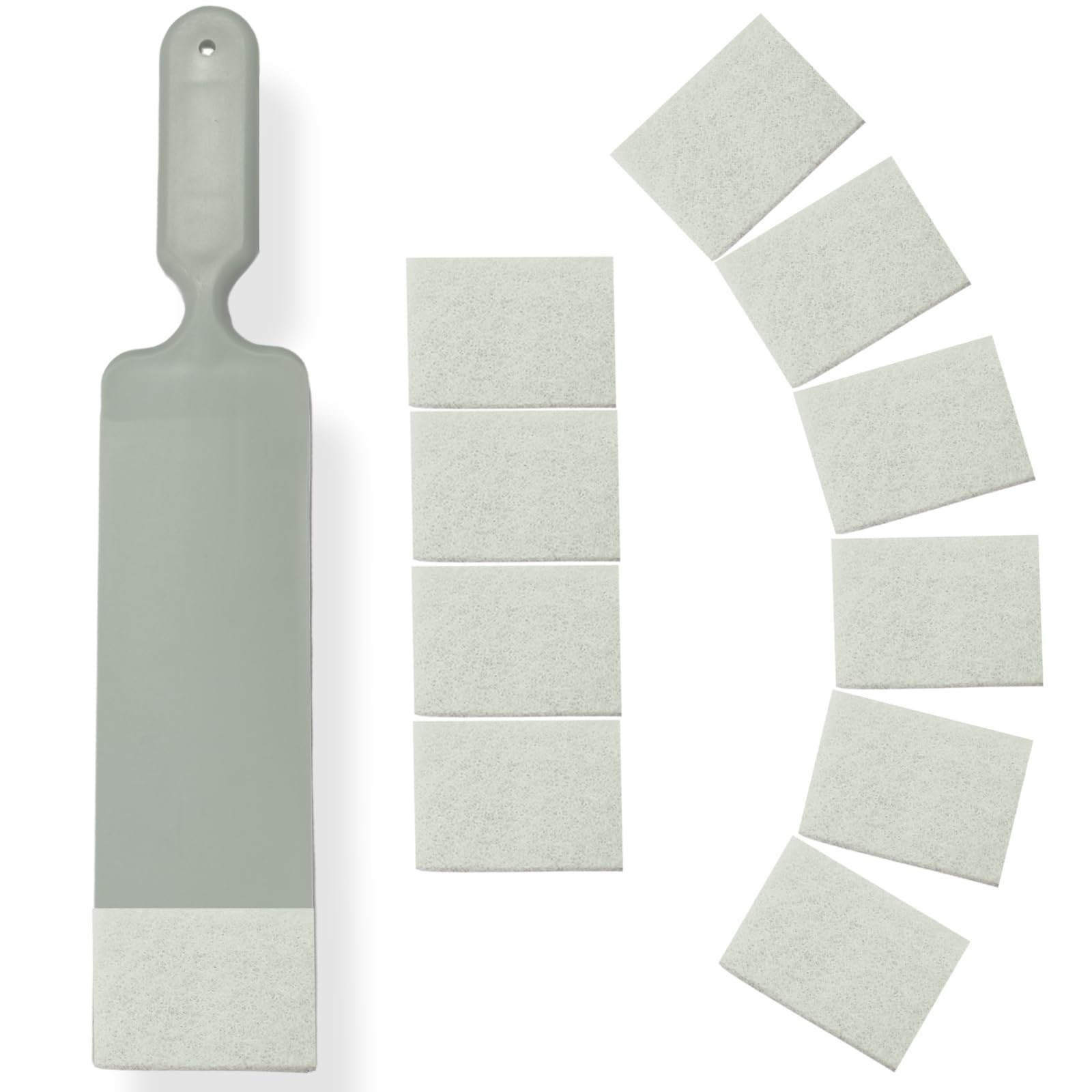 NBTOOL Window Tint Tools Long Handle Bulldozer Squeegee with Large, Gray