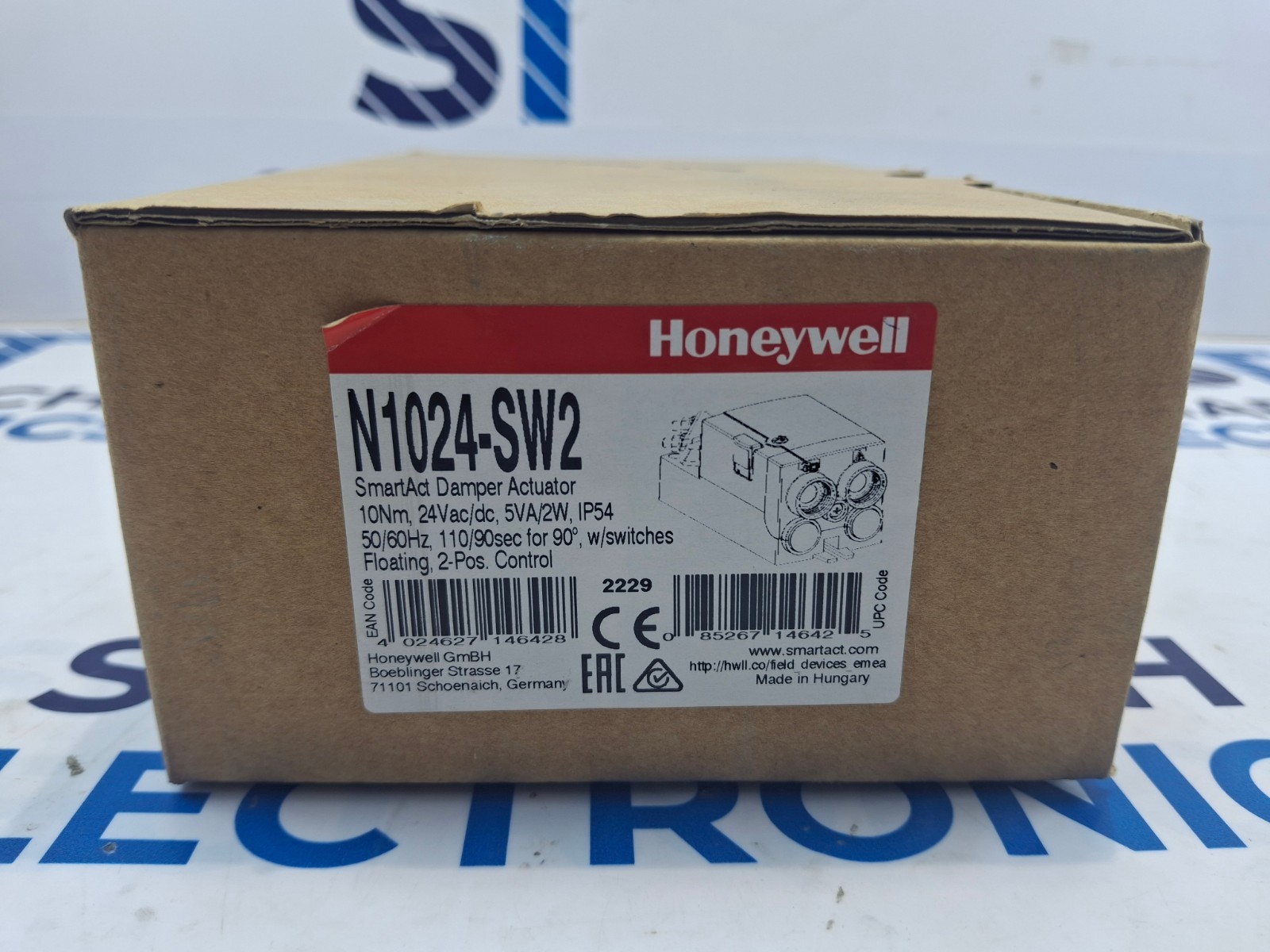 HONEYWELL N1024-SW2 Damper Actuator