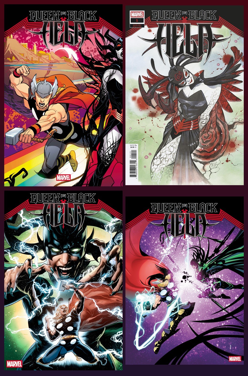 Queen in Black: Hela #1 - Pick Your Cover