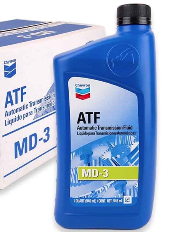 Chevron MD-3 Automatic Transmission Fluid, Case of 12 - 1 Quart Bottles | 226502