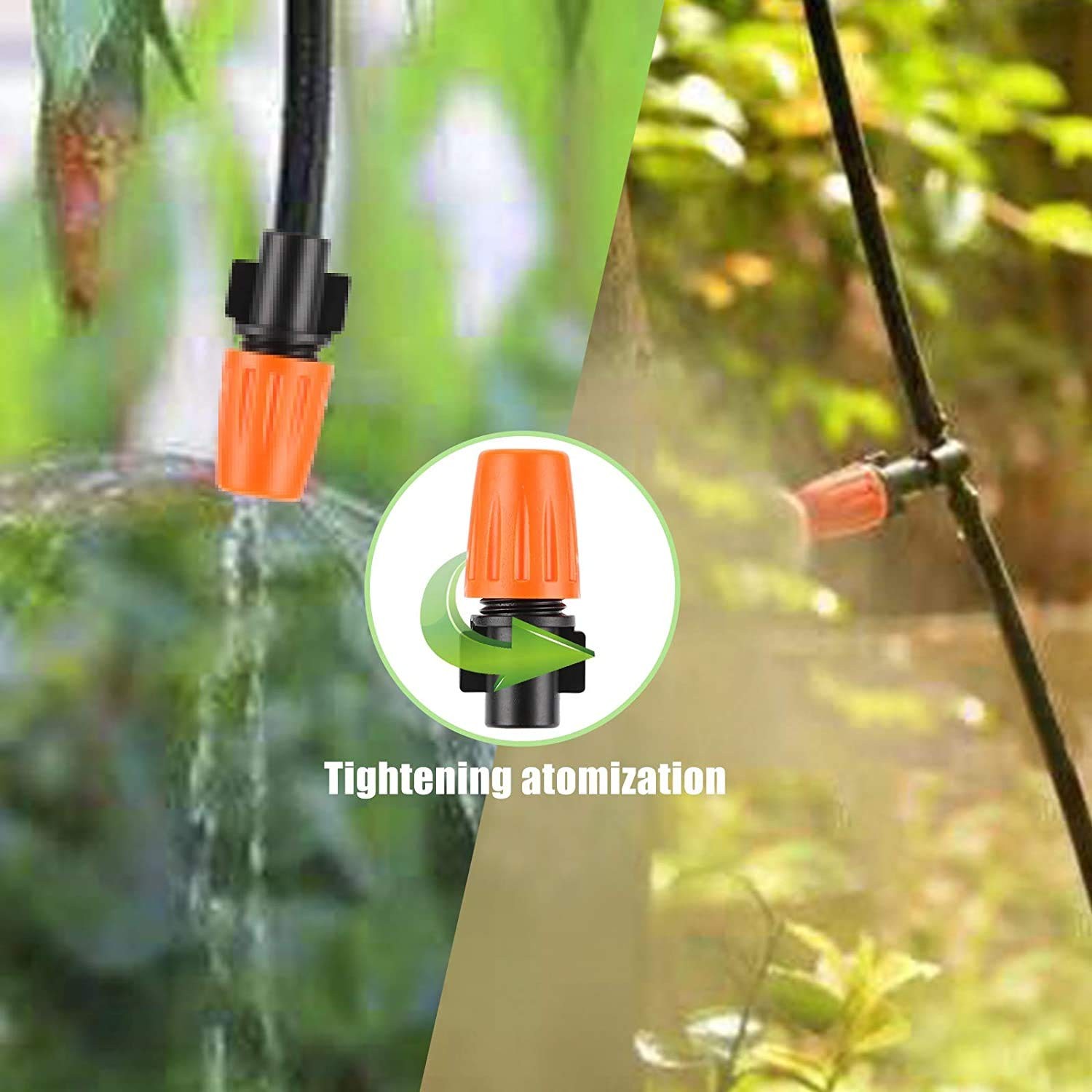 Garden Automatic Irrigation System 164FT 200 Pack Drip 164 feet