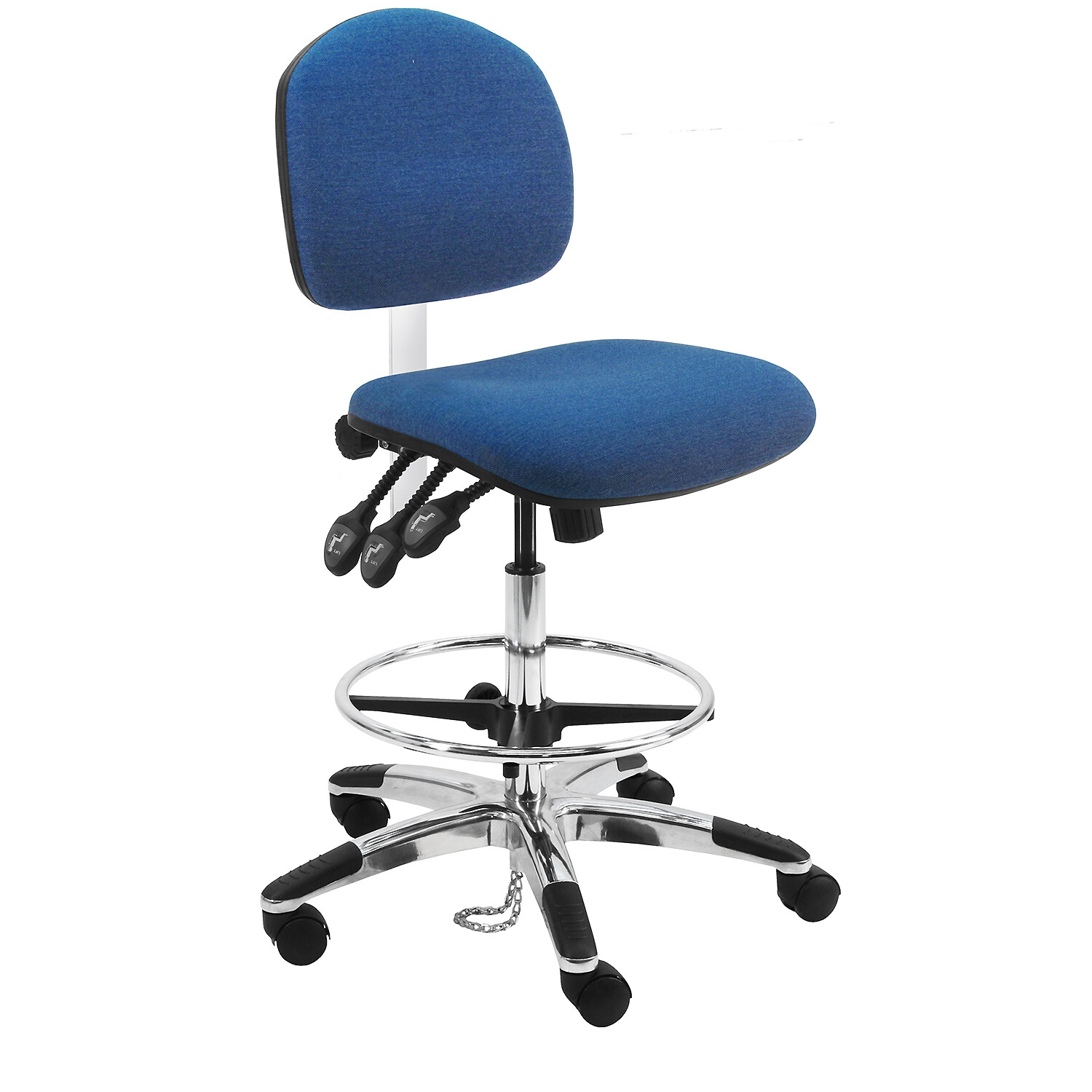 BenchPro Deluxe HD ESD Anti Static Chair Aluminum Base