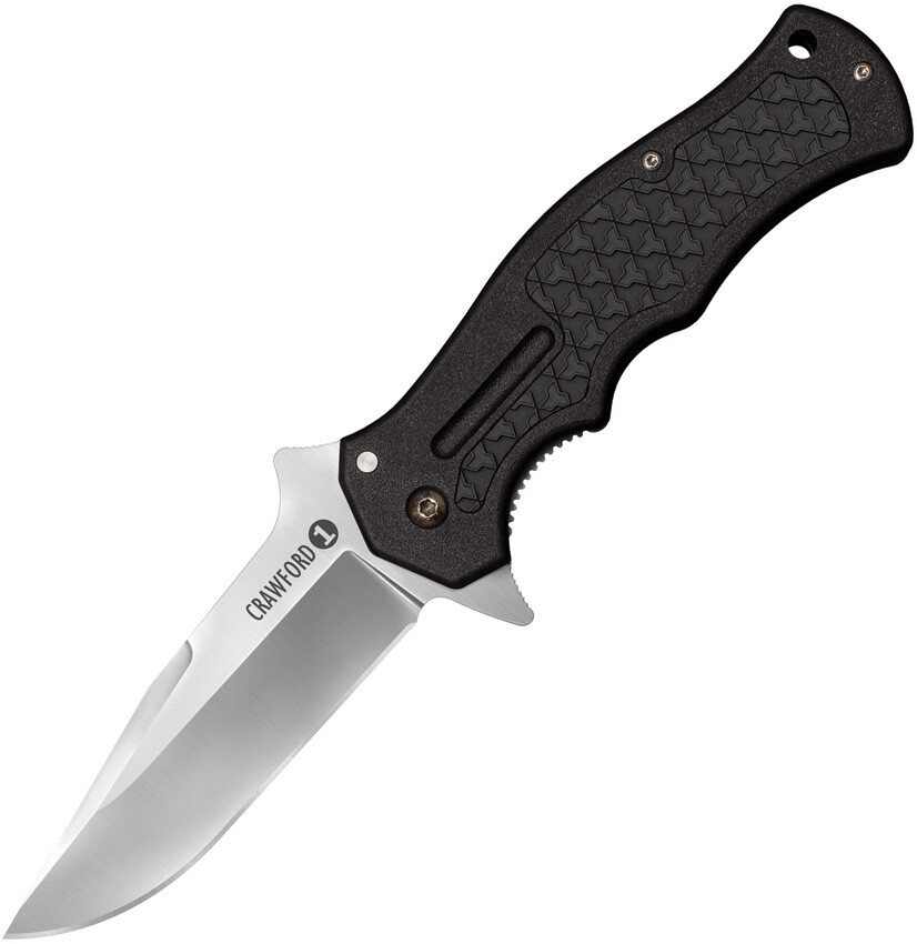 Cold Steel Crawford Model 1 Linerlock Black Folding 4116 Pocket Knife