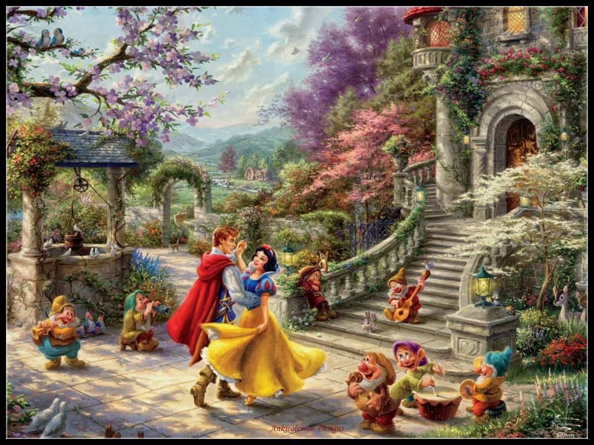 Dancing in the Sunlight-Chart Needlework Crafts DIY-Counted Cross Stitch Pattern