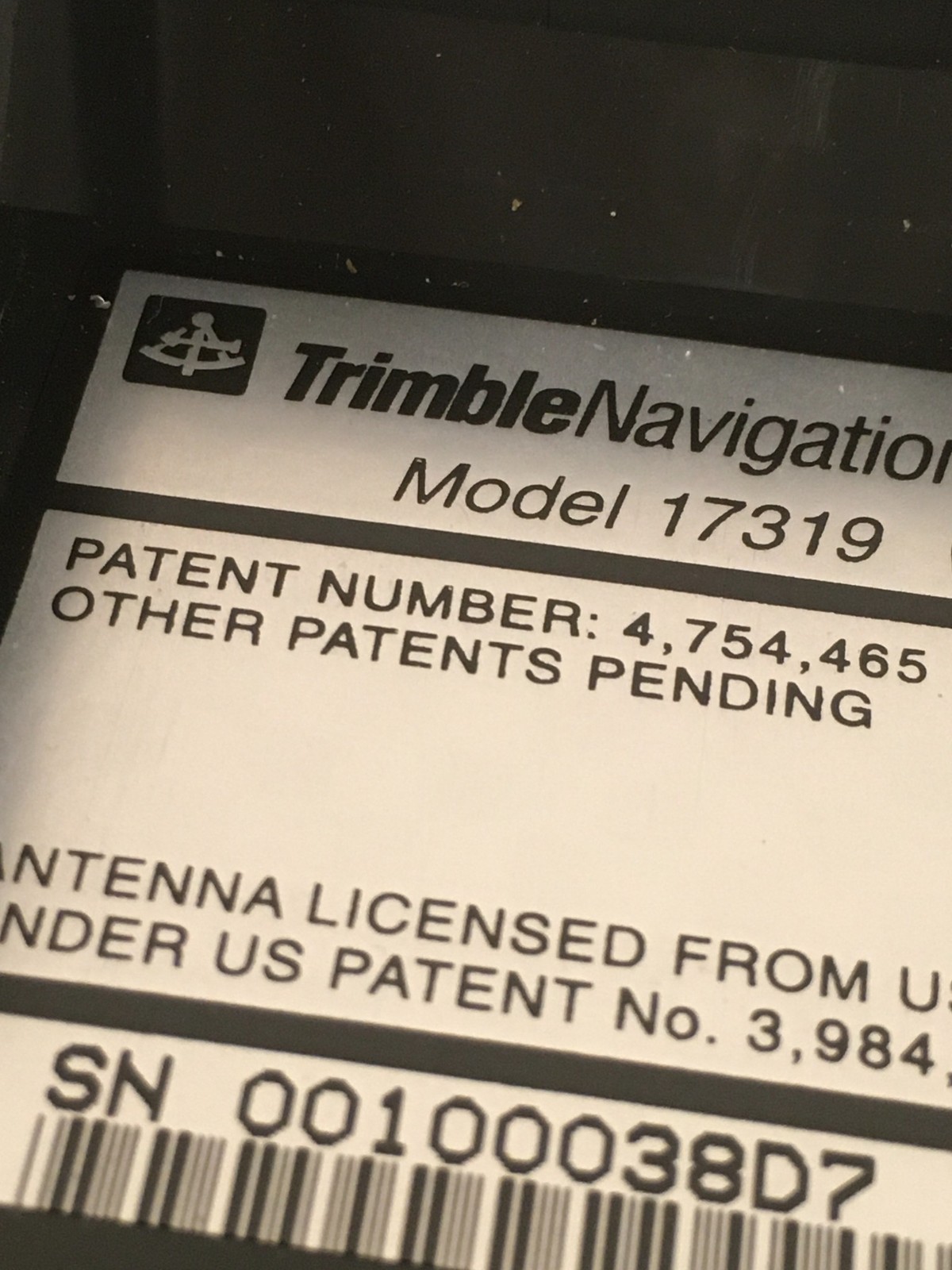 Trimble Navigation 17319 Scout Master GPS Unit w/Orange Case, WORKING FREE SHIP