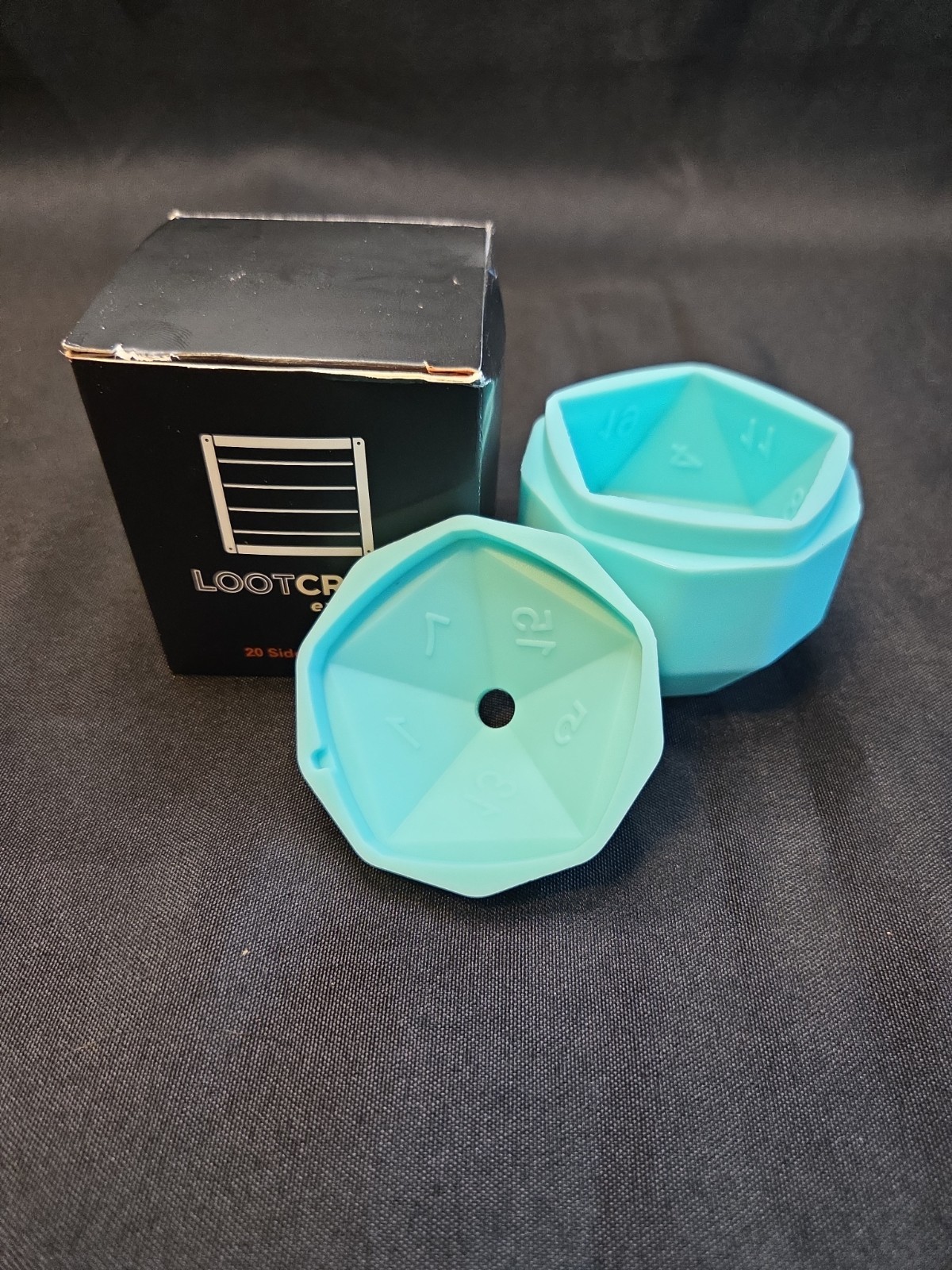 20 Sided Dice Ice Mold Made For Loot Crate Exclusive New W/Box