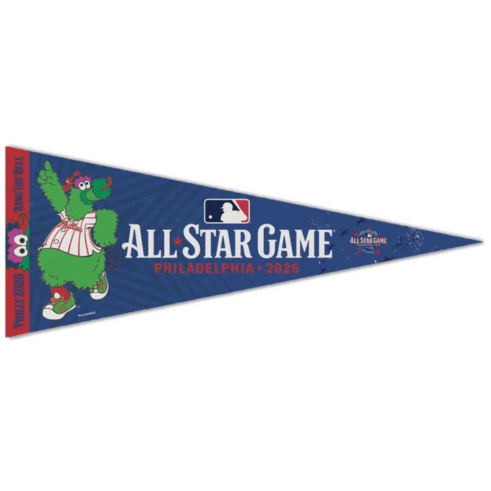 2026 MLB ALL STAR GAME PHILLIE PHANATIC PREMIUM QUALITY PENNANT 12"X30" BANNER
