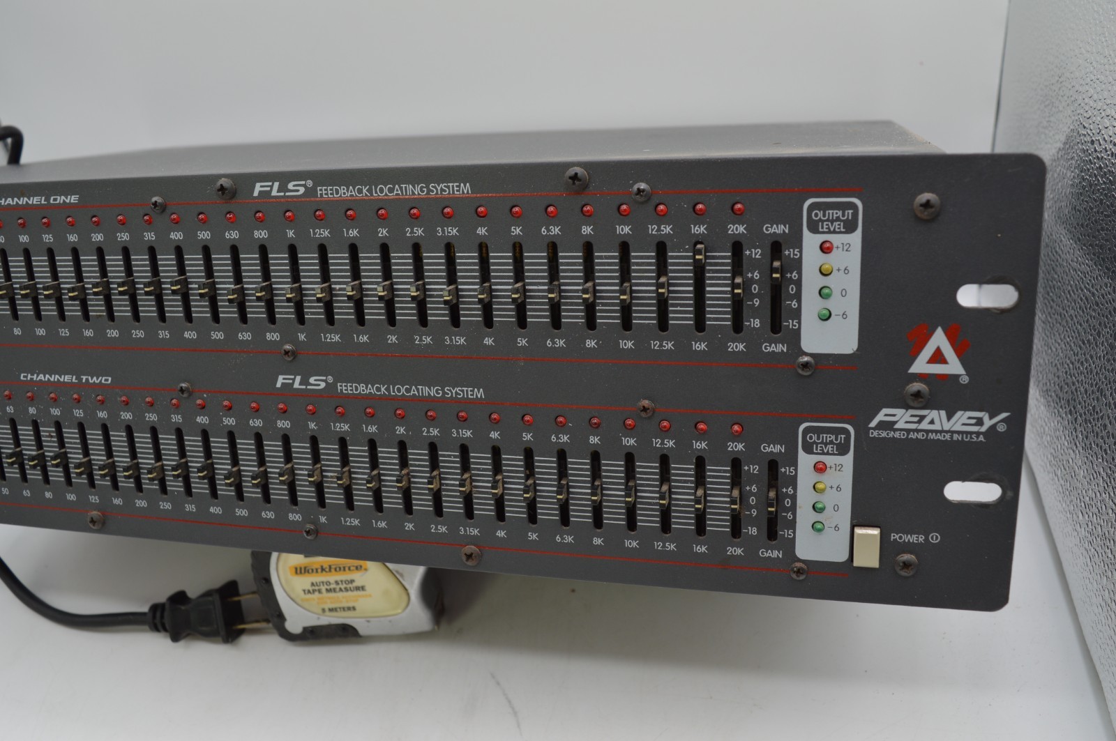 Peavey Q231FX Dual 31-Band Graphic Equalizer 9583