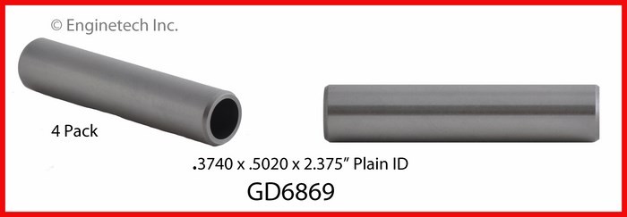 Enginetech GD6869 Engine Valve Guide Set – 4 Pack for Domestic and Import Engine